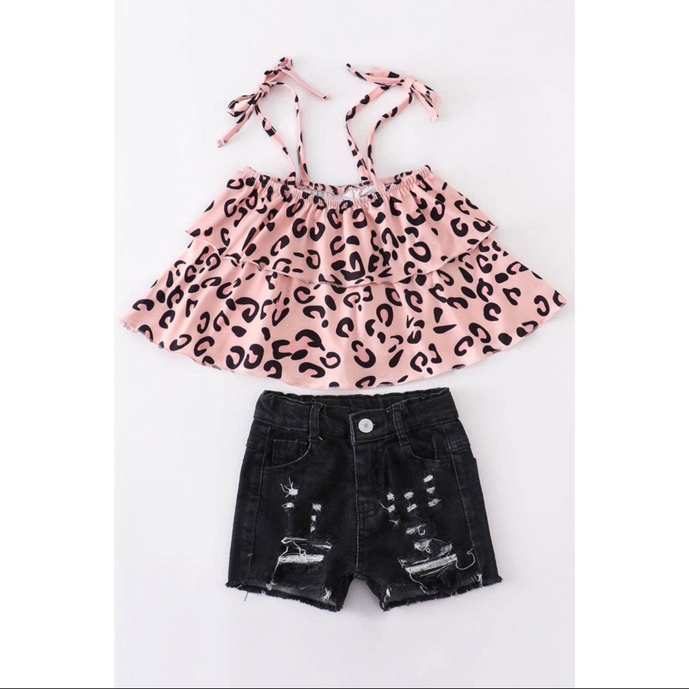 Pink Leopard Set